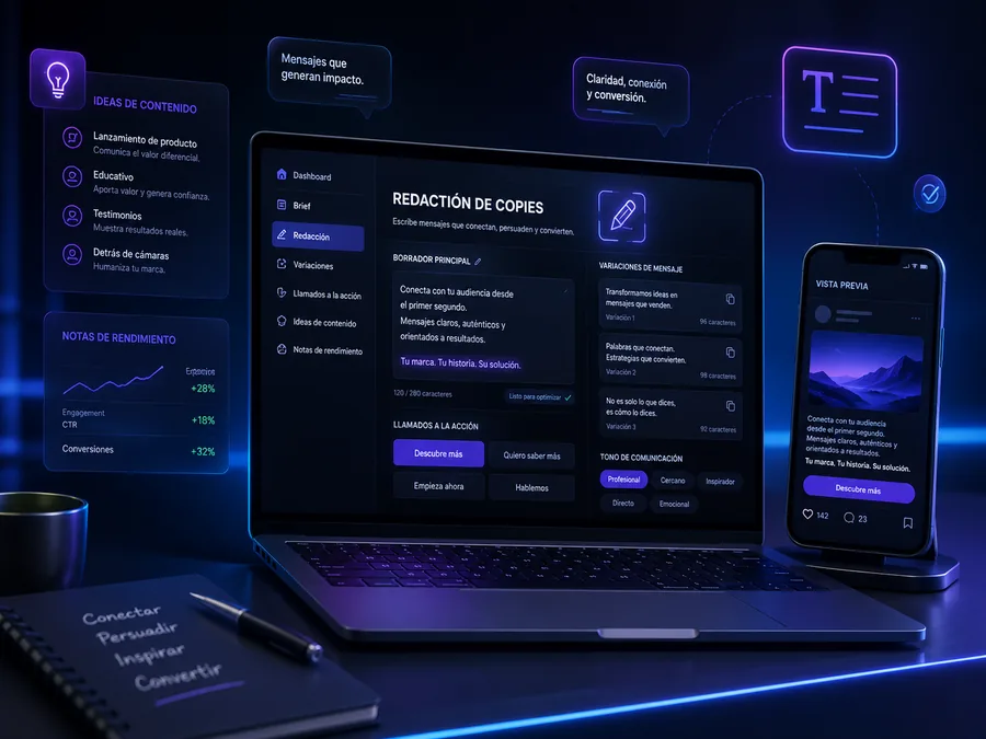 Redacción de Copies - Community Manager