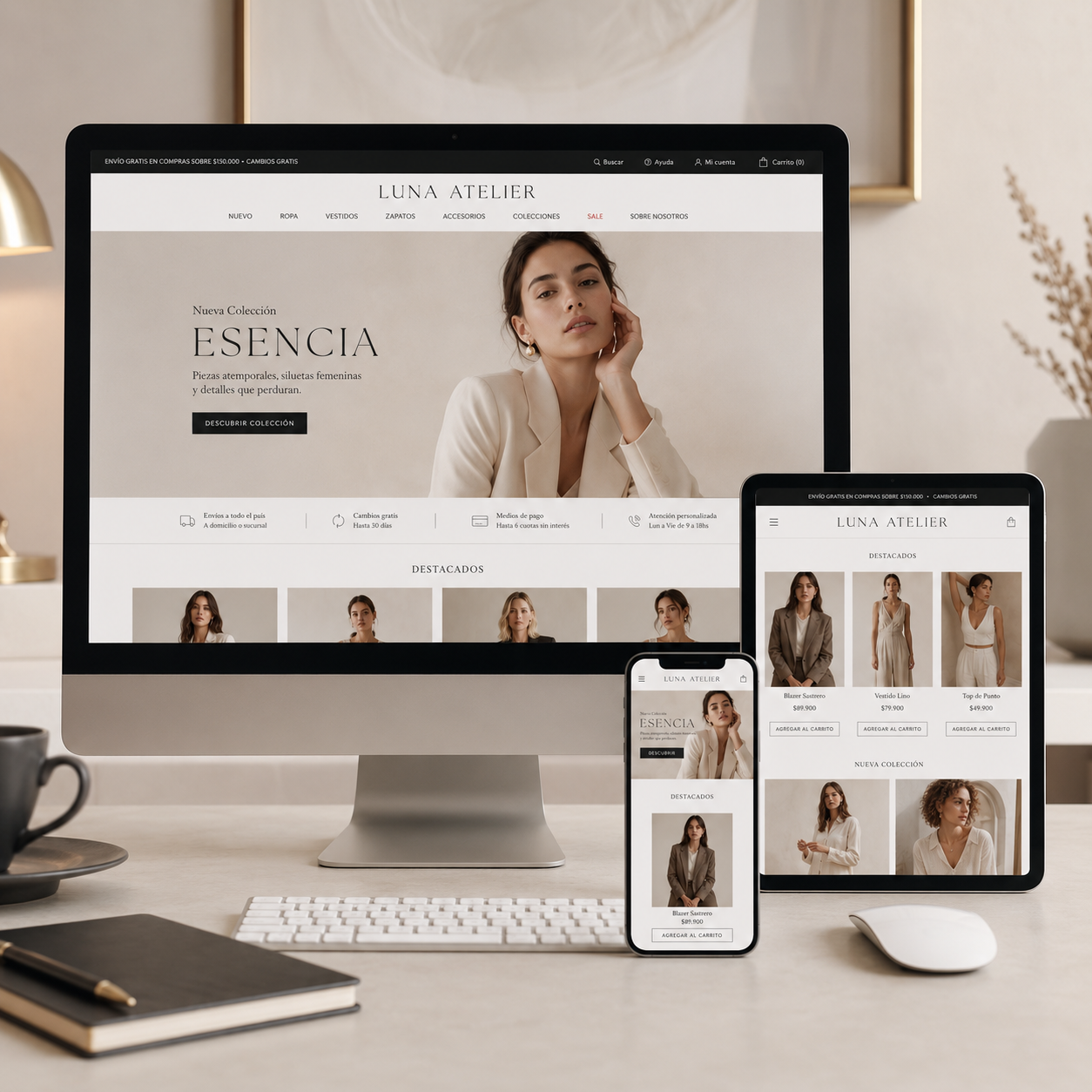 Ecommerce para Vestuario